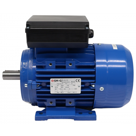 SILNIK ELEKTRYCZNY 1,1kW 230 V 1410obr 1FAZOWY KONDENSATOR PRACY I ROZRUCHU